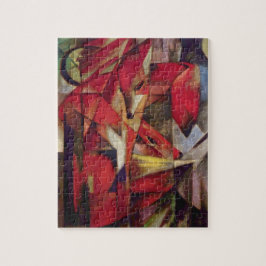 キツネby Franz Marc, ヴィンテージ・抽象芸術・キュービズム・アート ジグソーパズル