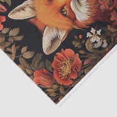 キツネinタペストリー4デクページ紙 薄葉紙 (詳細)