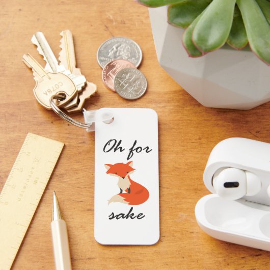 キツネSake Keychain用 キーホルダー (デスク)