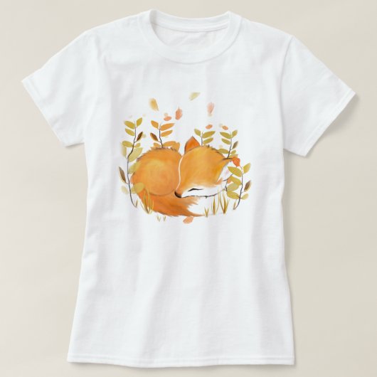 キツネTシャツ Tシャツ (デザイン正面)