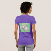 キツネTシャツ Tシャツ (裏面フル)