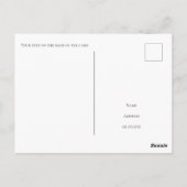 キツブヘルオーストリアスキー休暇モダンはがき ポストカード (裏面)