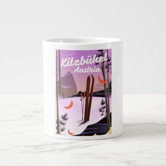 キツブヘルオーストリア ジャンボコーヒーマグカップ (正面)