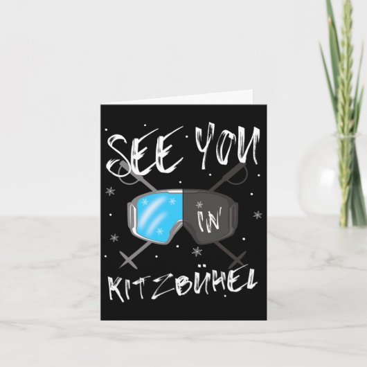 キツブヘルチロルバケーションスキーゴーグル カード (正面)