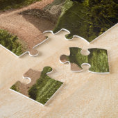 キヅタの傷の石、Malvern、ウースターシャー、イギリス ジグソーパズル (側面)