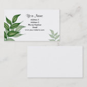 キヅタは名刺を去ります 名刺 (正面/裏面)