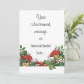 キヅタ及びToadstoolの照明 案内状 (スタンド正面)