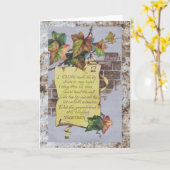 キヅタ記念日カード カード (黄色い花)