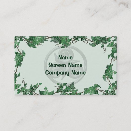 キヅタTriskel 名刺 (正面)