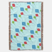 キテよくはしゃぐス スローブランケット (正面縦)