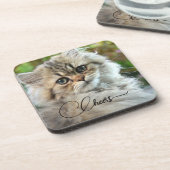 キティかわいらしキャットラバーコースター コースター (左側)