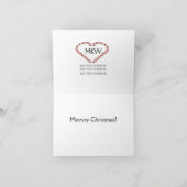 キティちゃんと一緒にメリークリスマス カード (内部)
