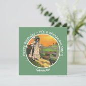 キティちゃん、どこにいたの？誕生日パーティー 招待状 (スタンド正面)