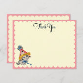 キティの誕生日  |   シンプルなお礼のカード ノートカード (正面/裏面)