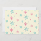 キティよくはしゃぐキャットクリスマスパーティー招待状 招待状 (裏面)