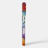 キティカラフル熱狂するキャット猫コラージュ Case-Mate iPhoneケース (裏面 / 右)