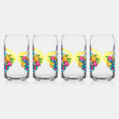 キティキャットアイスクリームサマーかわいいキャラクター ガラス缶 (右)