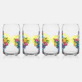 キティキャットアイスクリームサマーかわいいキャラクター ガラス缶 (左)