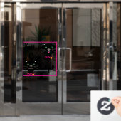 キティキャットカフェ ウィンドウサイン (オフィスドア)