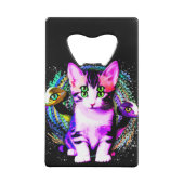 キティキャットサイキック美学キャラクター クレジットカード栓抜き (裏面)