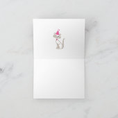 キティキャットサンキューカード サンキューカード (内部)