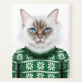 キティキャットセーター プランナー手帳 (裏面)