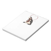 キティキャットハート写真 ノートパッド (回転)