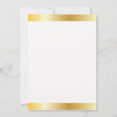 キティキャットピンクと金ゴールド誕生会 サンキューカード (裏面)