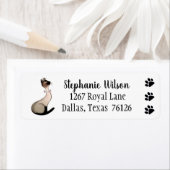 キティキャット住所 シール (インサイチュ)