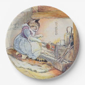 キティキャット料理退職パーティー ペーパープレート (正面)