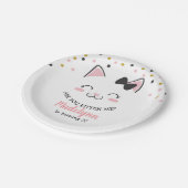 キティキャット紙プレート ペーパープレート (アングル)