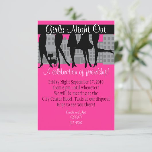 キティスタイルの女子会 A 招待状 (スタンド正面)