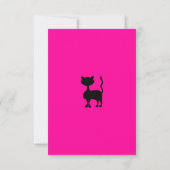 キティスタイルの女子会A 招待状 (裏面)