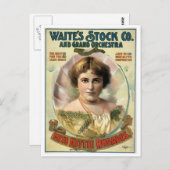 キティローデスヴィンテージ劇場ポスター ポストカード (正面/裏面)