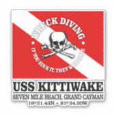 キティ最高のクワク シール (正面)