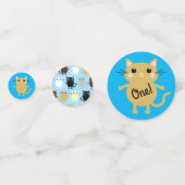 キティ猫の誕生日パーティーキッズ コンフェッティ (裏面)