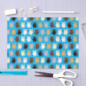 キティ猫の誕生日パーティーキッズ 薄葉紙 (クラフト)