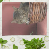 キティ猫キッチンタオル キッチンタオル (折り畳み)