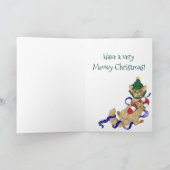 キティ猫クリスマスカード シーズンカード (内部)