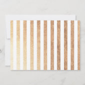 キティ猫誕生日ありがとうカスタムフォト サンキューカード (裏面)