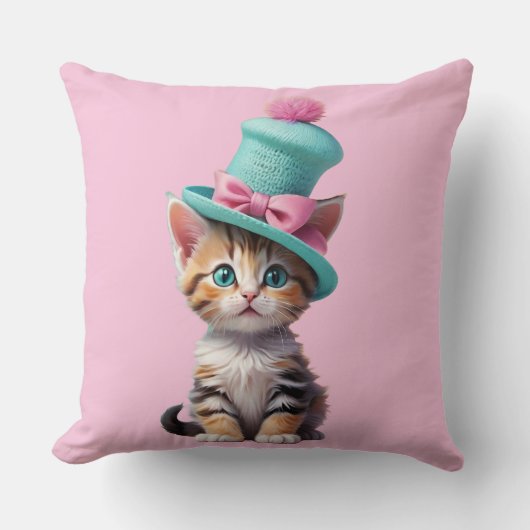 キティ誕生日 クッション (正面)