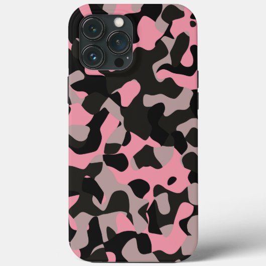 キティ カモフラージュ Case-Mate iPhoneケース (裏面)