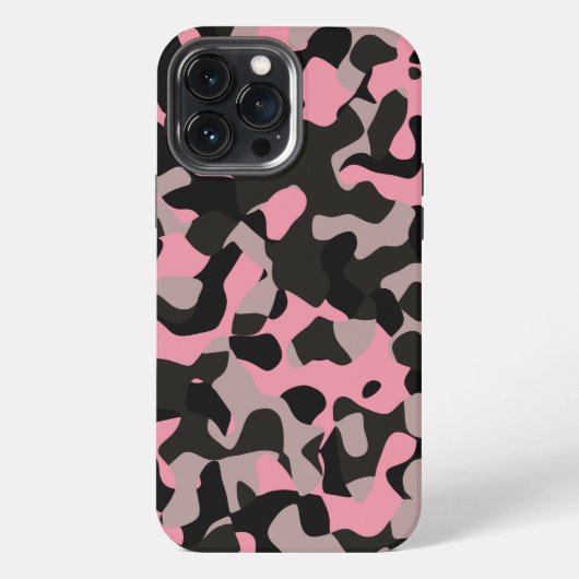 キティ カモフラージュ iPhoneケース (裏面)