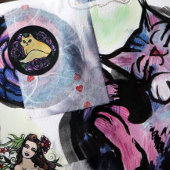 キティ・キャッツ・ガーデン ラウンドシール