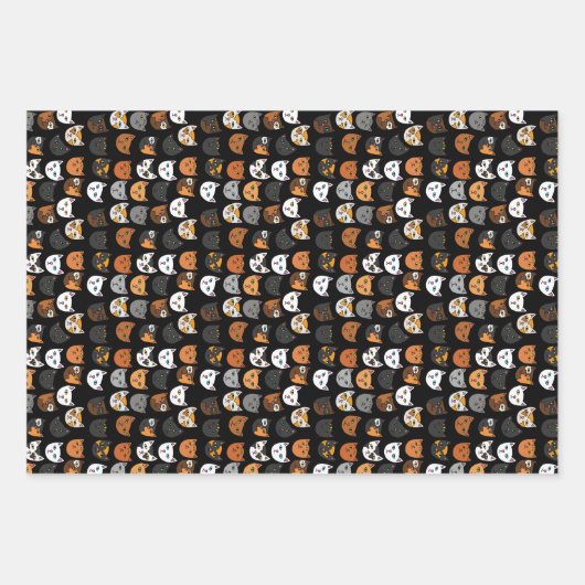 キティ・キャッツ ラッピングペーパーシート (正面)