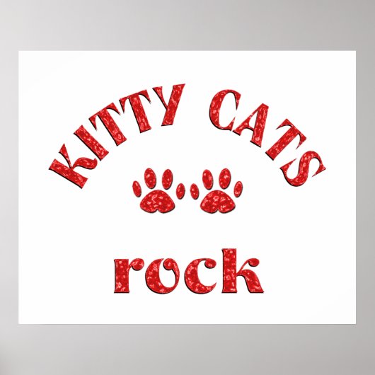 キティ・キャッツ・ロック ポスター (正面)