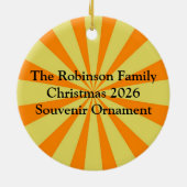 キティ・キャット気には セラミックオーナメント (裏面)