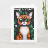 キティ キャット - あなただけのメッセージを添えて カード (正面)