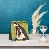 キティ・キャット・オン・プレイド フォトプラーク (インサイチュ)