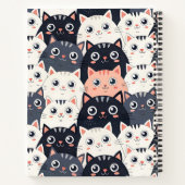 キティ・キャット・カレイドスコープ ノートブック (裏面)